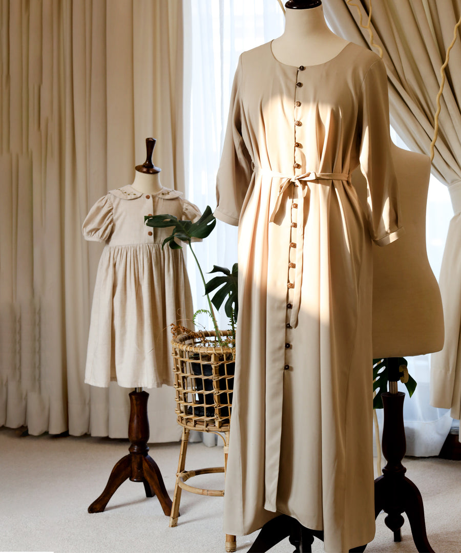 Beige Grace Gown