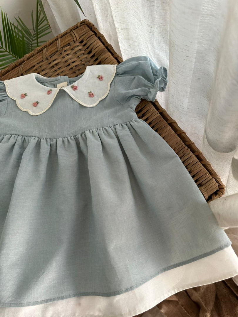 Powder Blue Frock